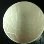 carved porcelain unfired